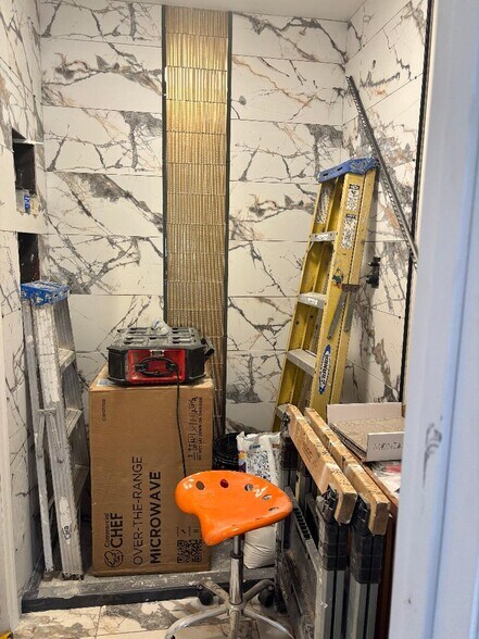 Bathroom remodel almost done - 2721 Omisol Rd