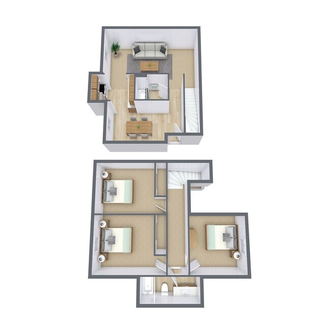 Floorplan - Townhomes at Mallard Creek