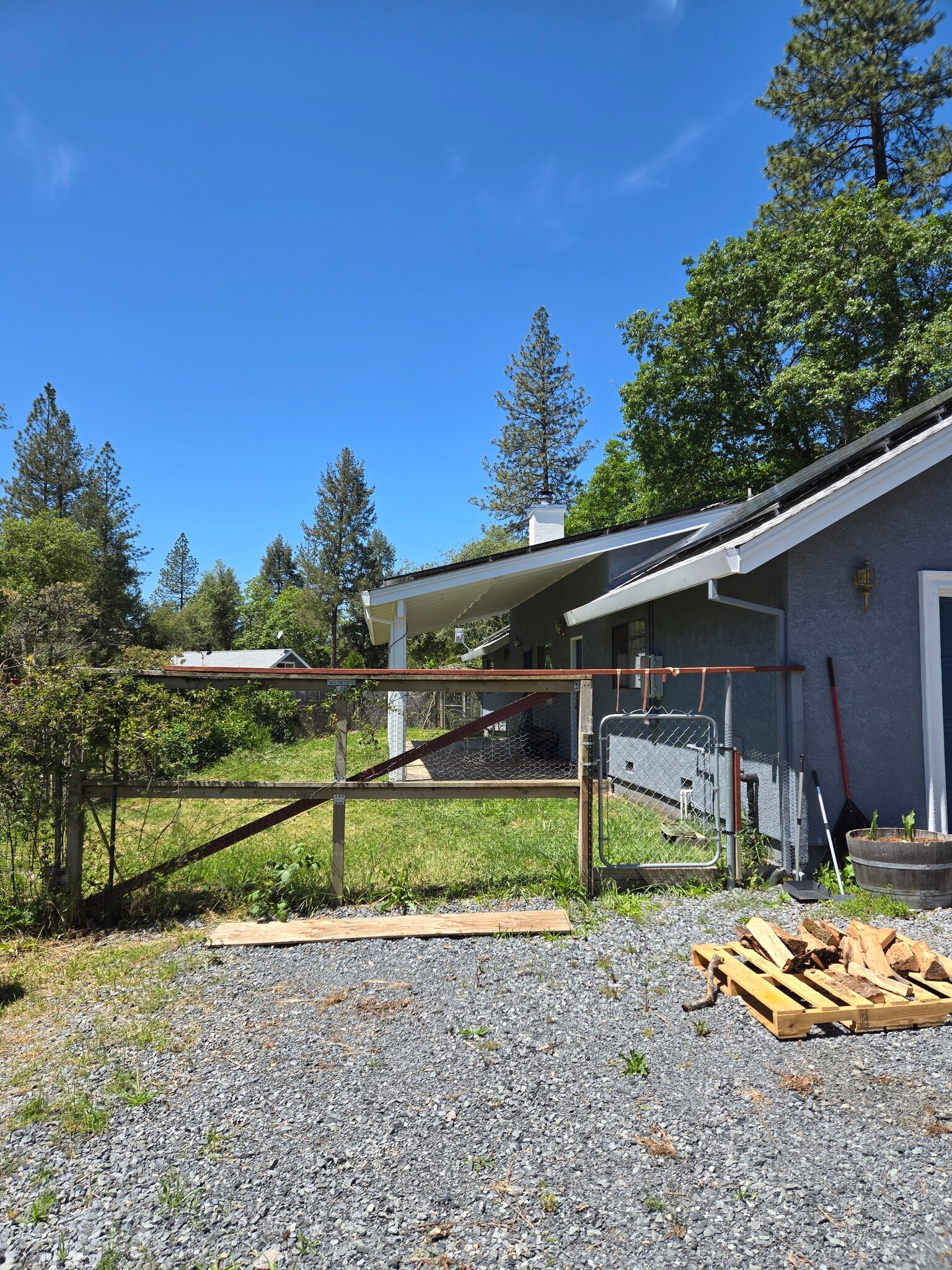 Fenced in backyard - 4521 Wild Lilac Ln