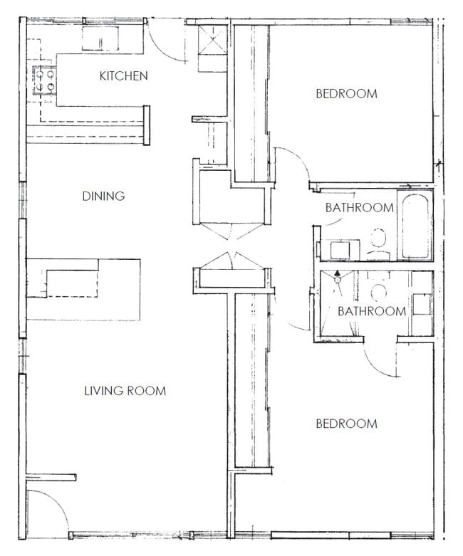 Floorplan - Elizabethan Townhouse