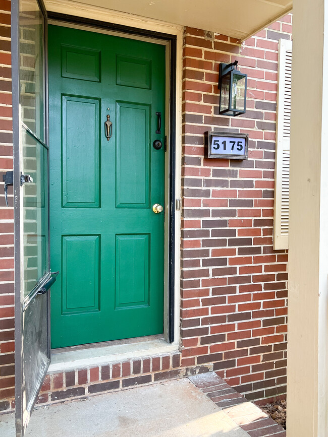 Front door - 5175 poplar springs rd