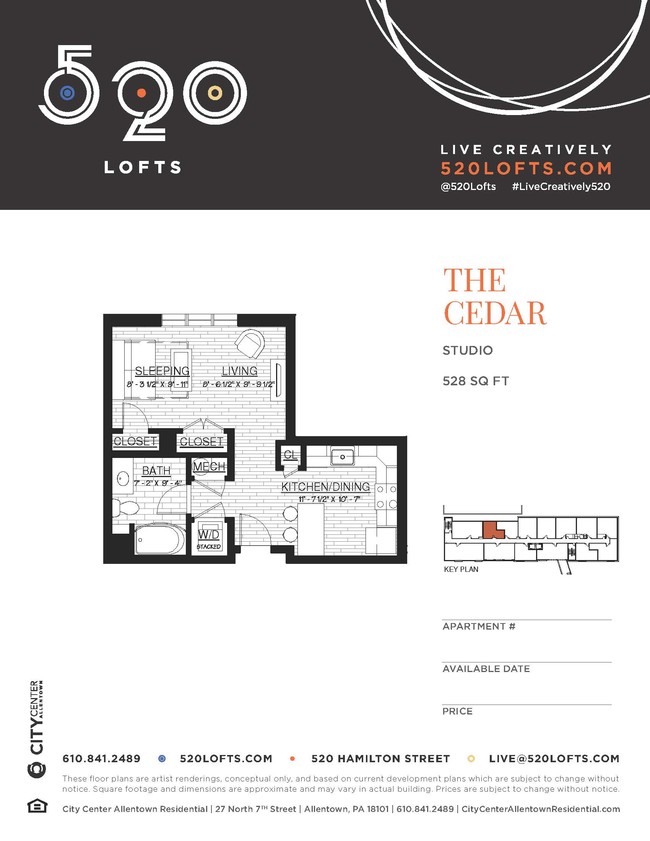 Floorplan - 520 Lofts