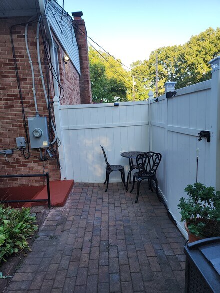 Sitting area outside of unit - 12809 E Shelby Ln