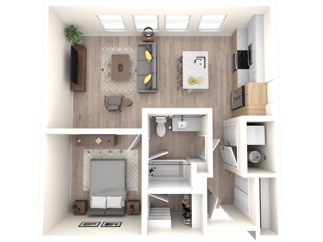 Floorplan - Tempo at Nine Mile Station Apartments
