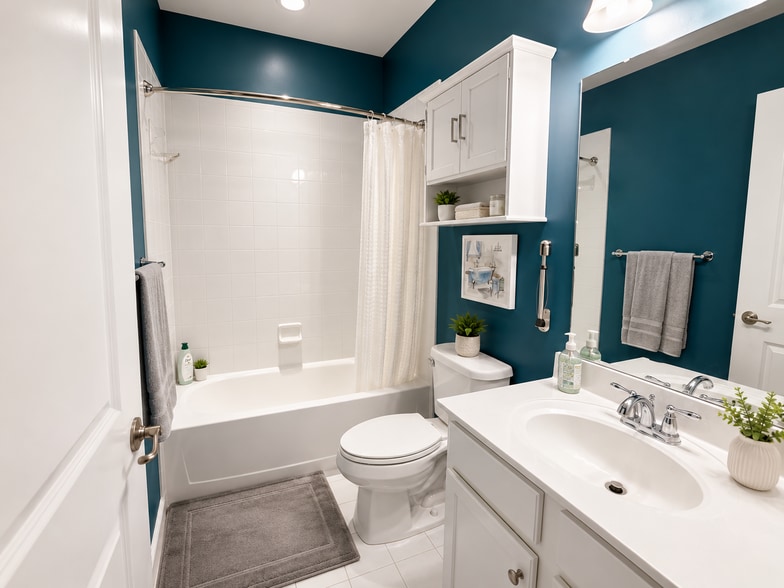 Guest bathroom - 4502 Fait Ave