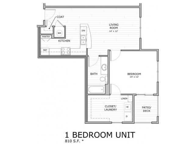 Floorplan - Coryell Commons