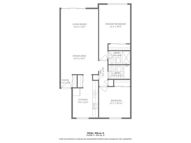 Floorplan - Woodmere Apartments