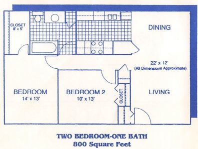 2 Bedroom - Arbor Place