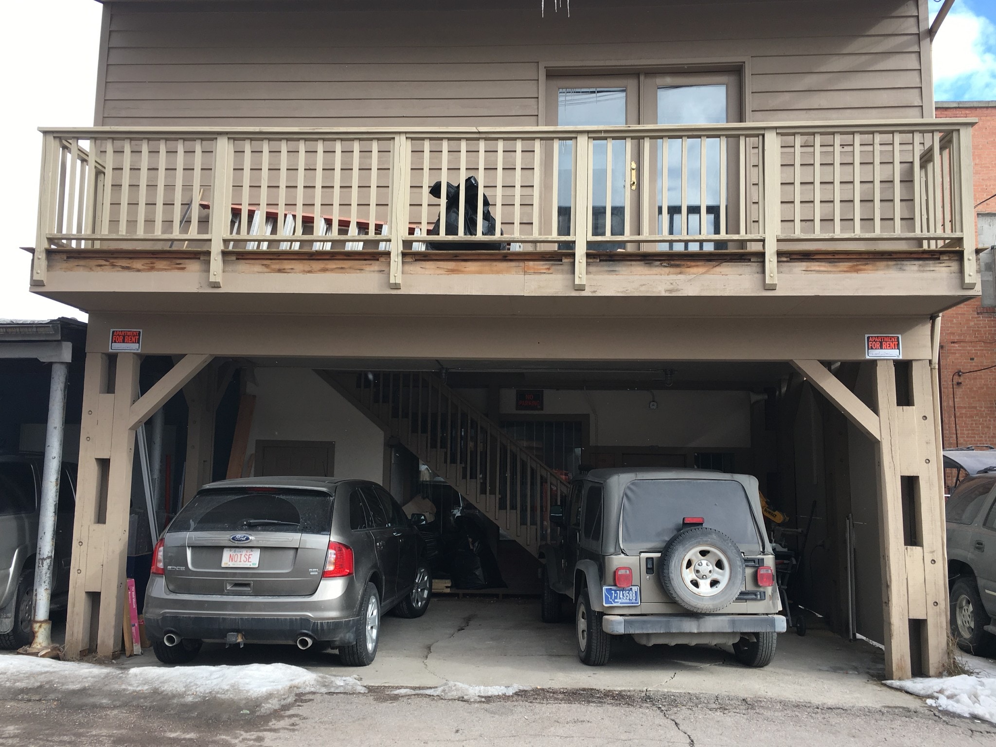 Outside CarPort - 238 Central Ave