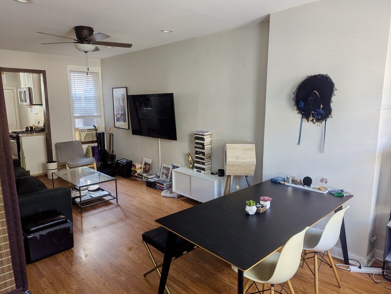 Open concept dining room and living room - 1718 McClellan St