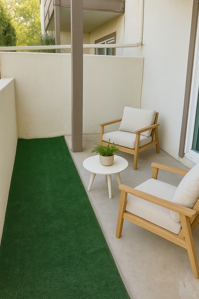 1 of 2 patios (virtual staging) - 3429 Legato Ct