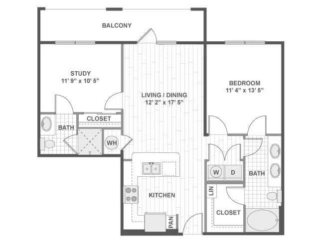 Floorplan - ALMA on Maple