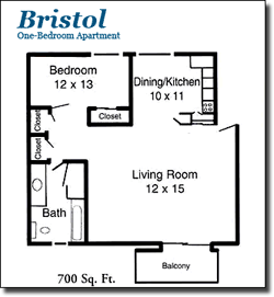 Floorplan - Harrisburg Square Apartments