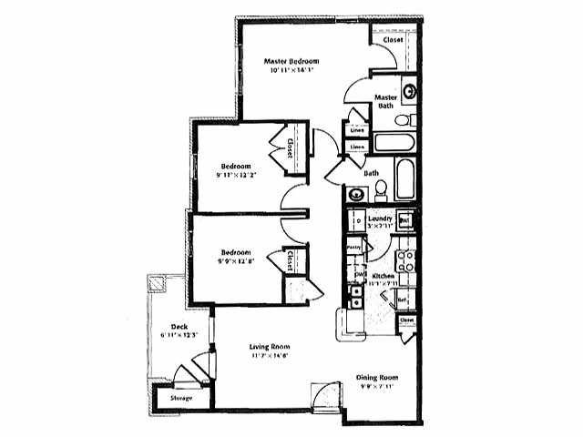 Floorplan - O'Fallon Lakes Apartments