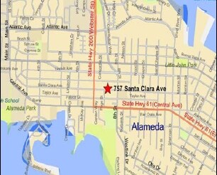 Map - 757 Santa Clara Ave