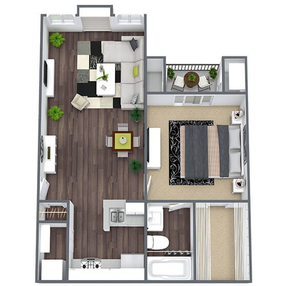 Floorplan - Commons at Haynes Farm