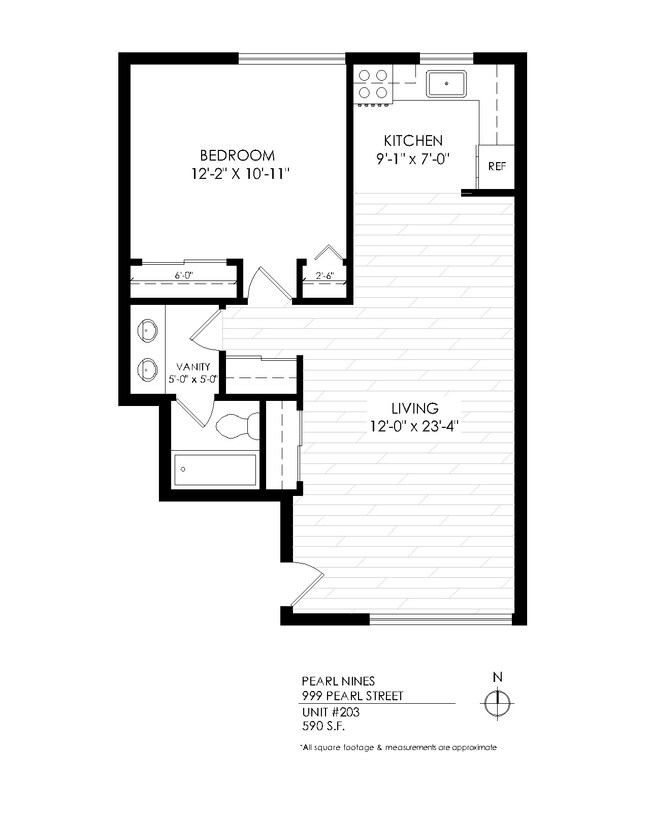 Floorplan - Pearl Nines