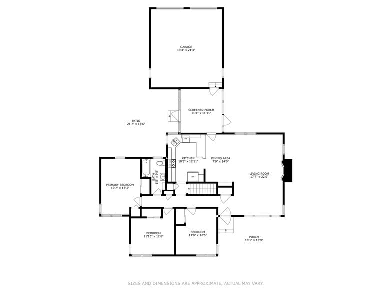 Floor plan (2) - 5249 Abbott Ave S