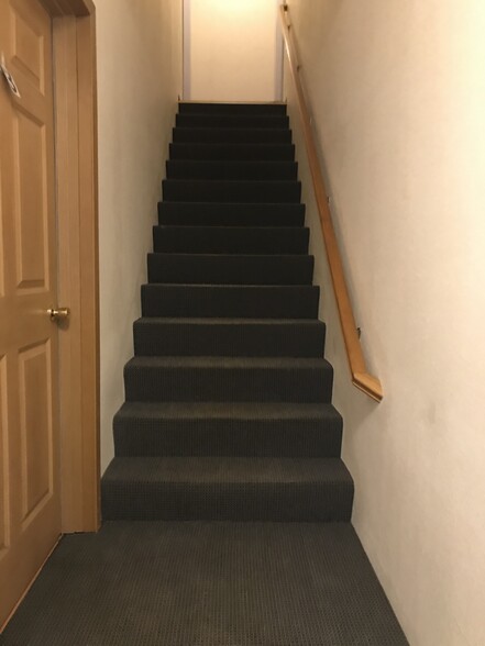 Common stairs to Ste. 1 &2, through locked door. - 161 E Susitna Ave