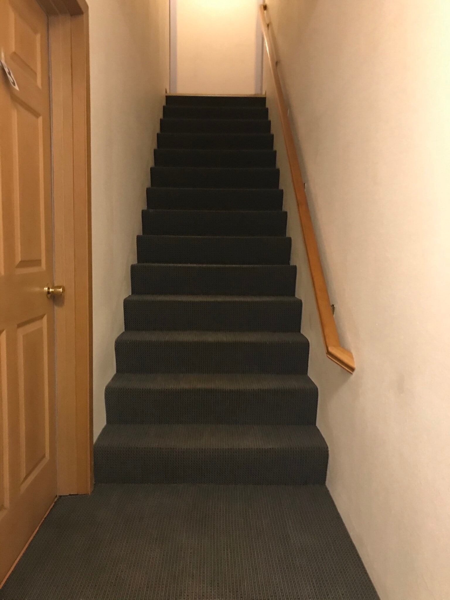Common stairs to Ste. 1 &2, through locked door. - 161 E Susitna Ave