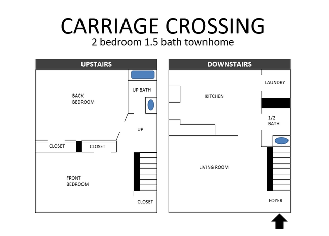 Building Photo - 2 bedroom/ 1.5 bath Tomehome