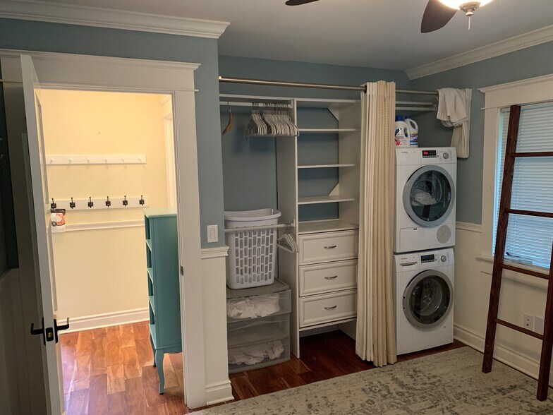 Bedroom laundry and closet - 2321 Tice Valley Blvd