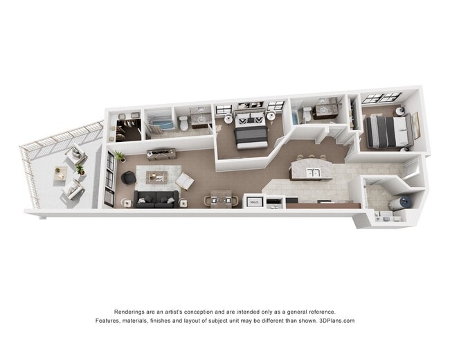 Floorplan - Bay Road Apartments