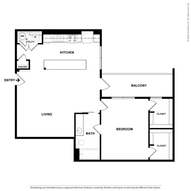 Floorplan - The Gentry on M Streets