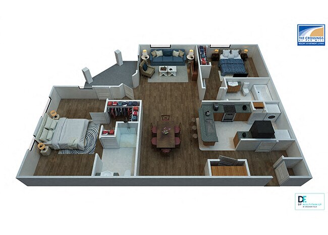 Floorplan - The Crossings at Red Mill