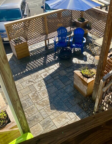 Back Patio - 58 Albany St