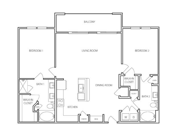 Floorplan - The Milo on Westheimer