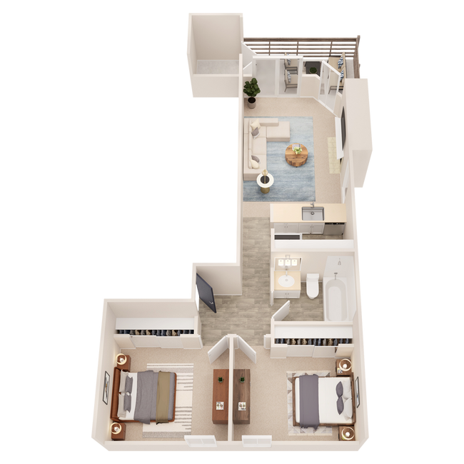 Floorplan - Mylo Apartment Homes