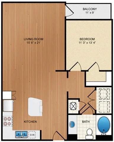 Floorplan - ibex at Uptown