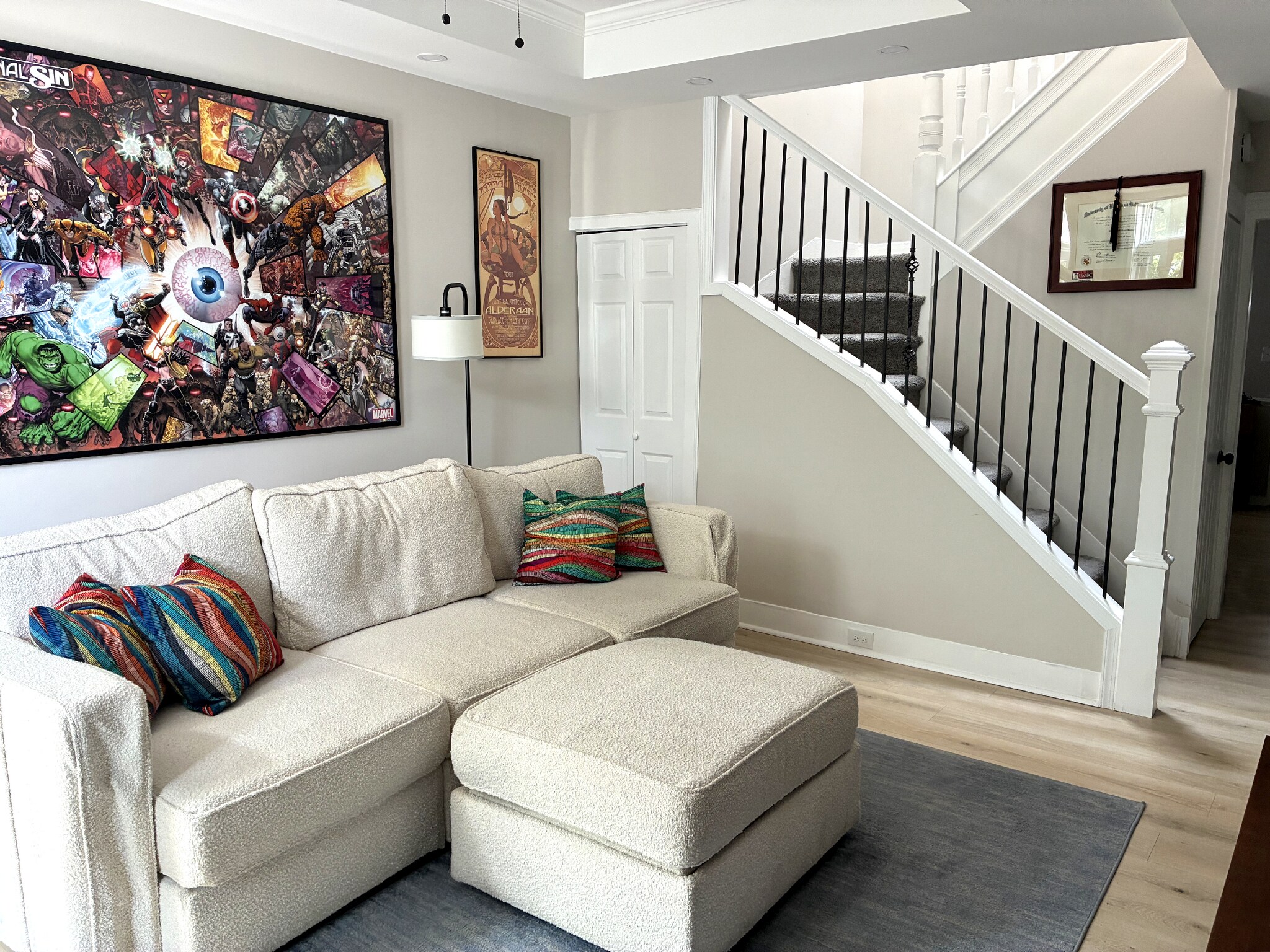 Living Room - 832 W 35th St
