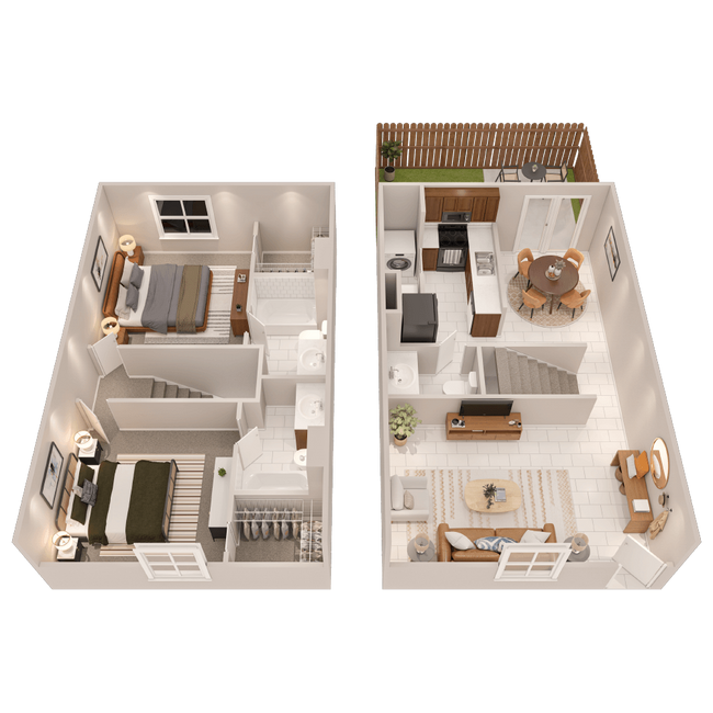 Floorplan - Villas on 517