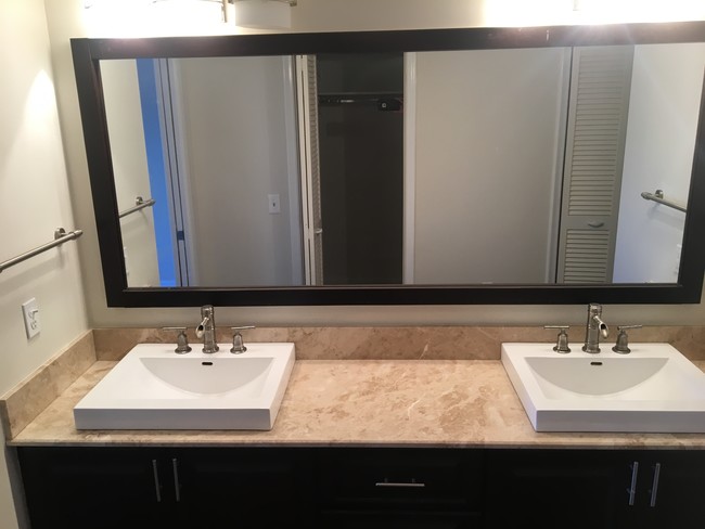 Double Sink in Master Bathroom - 3100 NE 48th St