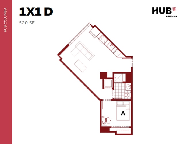 1x1 D - Hub Columbia