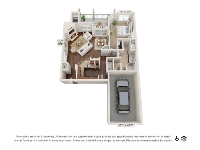 1C floor plan Somerset Townhomes - Somerset Townhomes