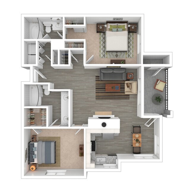 Floorplan - The Palmer at Las Colinas