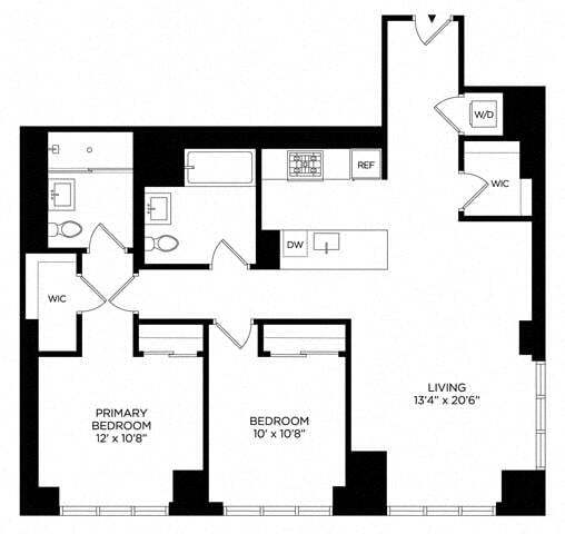 Floorplan - Lincoln at Bankside