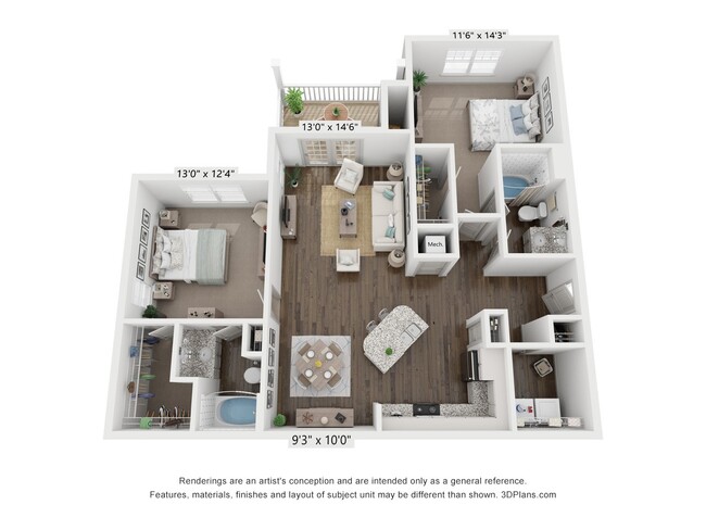 Floorplan - Reserve at Redwine