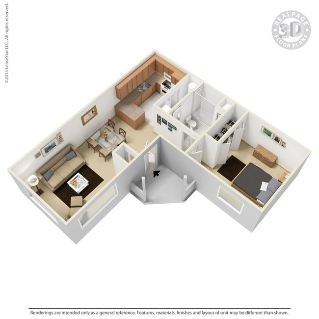 1BR/1BA - Villas of Rock Prairie