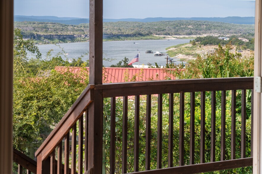 View from back patio - 500 Sinclair Dr