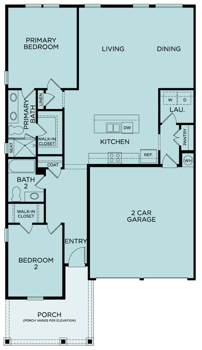Willow Floor Plan - SkyMor Durham Farms