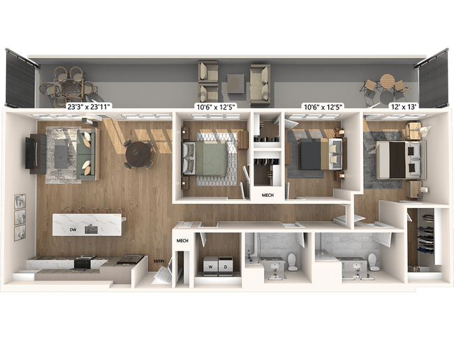 Floorplan - Avalon W Squared