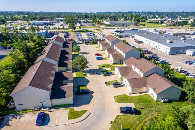 Aerial Photo - Council Square Townhomes   - Fully Occupied