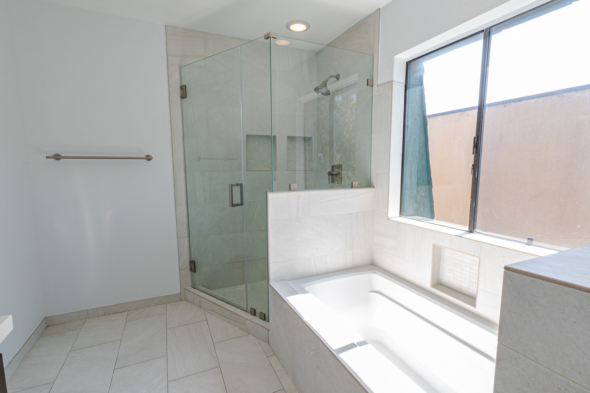 Walk in shower/ Master bath - 312 N Francisca Ave