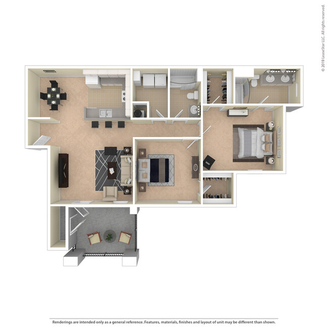 Floorplan - Adrian on Riverside