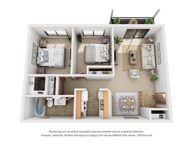 Floorplan - Jordan Creek and Mills