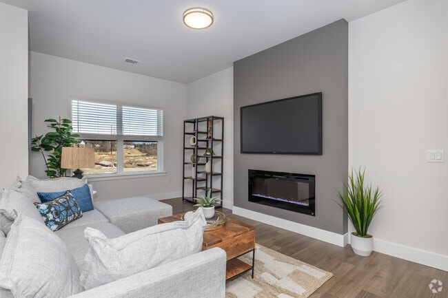 2BR, 2.5BA - 1,286SF - Livingroom - The Reserve at Timber Ridge